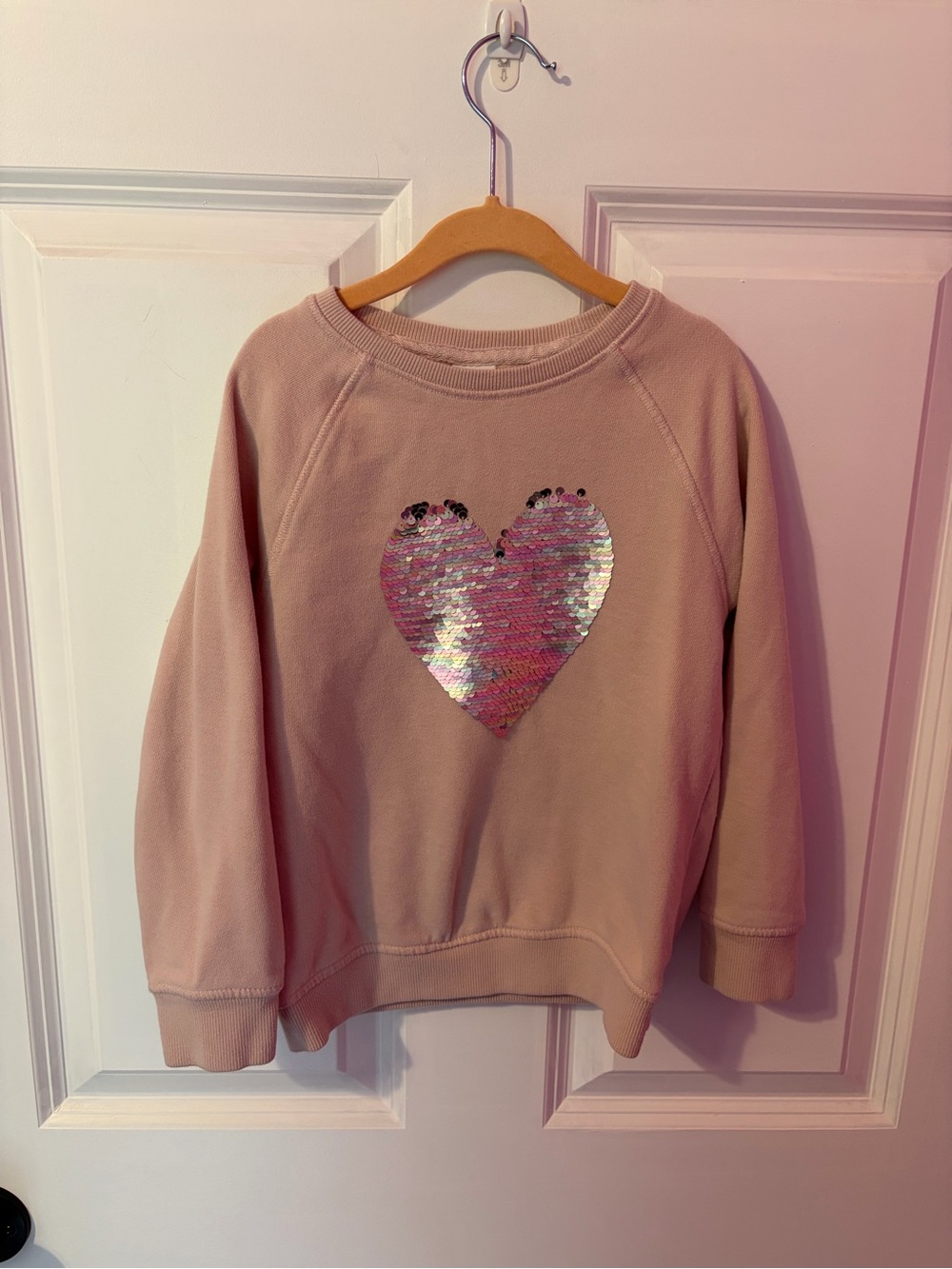 next Blush Pink Crewneck Sweatshirt